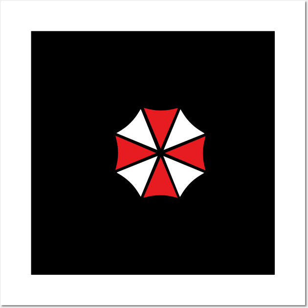 Minimalist Resident Evil Wall Art by PWCreate